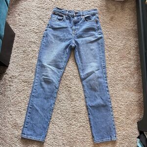 Madewell • The High-Rise Slim Boyjean size 26